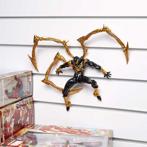 [Kaiyodo] Amazing Yamaguchi (No.023EX) / Revoltech: Spider-Man - Iron Spider - Black Ver. (Limited Edition + Reissue)