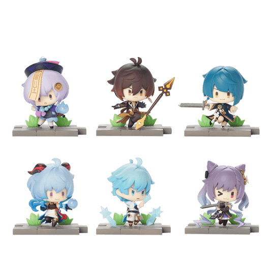 [miHoYo] Genshin Impact: Heroes of the Battlefield - Collection Figure Set 6pack box (REISSUE) - TinyTokyoToys