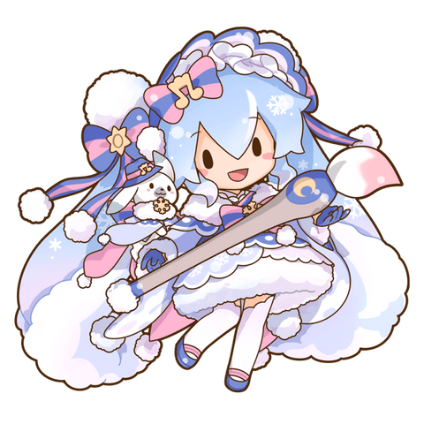 [SEGA] Hatsune Miku Snow Miku 2023 Fluffy petit dodeka jumbo Plush