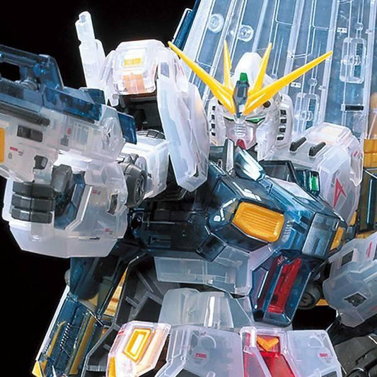 [1/144 RE-RG / Bandai] RG 1/144 ν Gundam Clear Color GUNDAM BASE Limited Edition - TinyTokyoToys