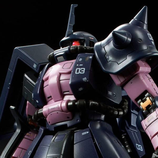 [1/144 RE-RG / Bandai] RG 1/144 Gundam MS-06R-1A Zaku II High Mobility Type Black Tri-Stars Limited Editio - TinyTokyoToys
