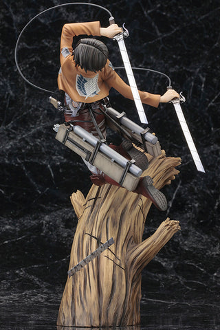 [Kotobukiya] Attack On Titan: Levi Ackerman ARTFX J 1/8 Renewal Package Ver. (Reissue)