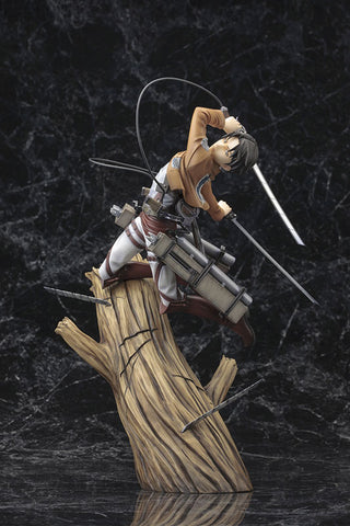 [Kotobukiya] Attack On Titan: Levi Ackerman ARTFX J 1/8 Renewal Package Ver. (Reissue)