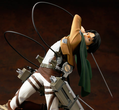 [Kotobukiya] Attack On Titan: Levi Ackerman ARTFX J 1/8 Renewal Package Ver. (Reissue)