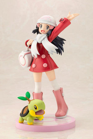 [Kotobukiya] ARTFX J: Pokemon - Hikari with Turtwig 1/8 (Limited + Bonus)