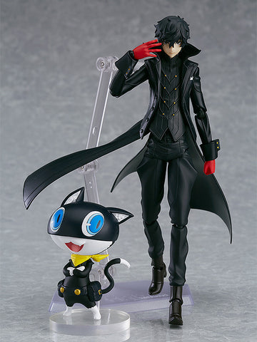 [Max Factory] Figma 363: Persona 5 - Morgana & Shujinkou - Jocker Ver. (Reissue Limited + Bonus)