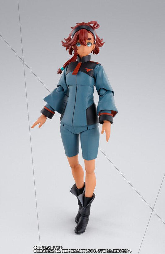 [Bandai Spirits] S.H.FIGUARTS: The Witch From Mercury - Suletta Mercury (General Uniform) & Option Set (Limited Edition) - TinyTokyoToys