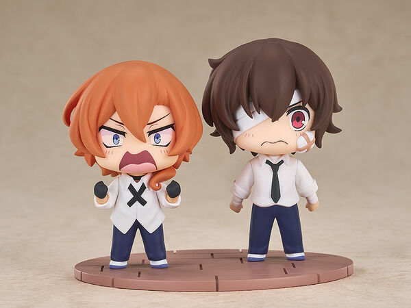 [Good Smile Arts Shanghai] Chibi Figure: Bungo Stray Dogs Wan - Dazai Osamu & Nakahara Chuuya (14 Years Old Ver.)