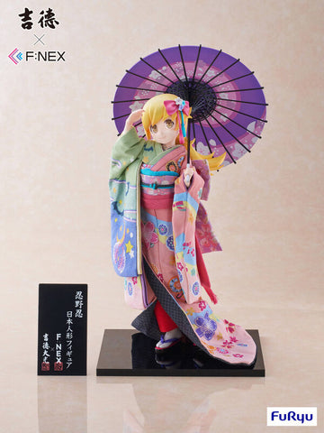 [FuRyu] Yoshinori x F:NEX: Monogatari Series - Oshino Shinobu 1/4 - Nihon Ningyou Ver. (Limited Edition)