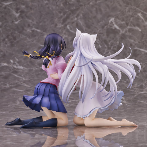 [Union Creative] Nekomonogatari Kuro: Black Hanekawa & Hanekawa Tsubasa (2 figures set Reissue)