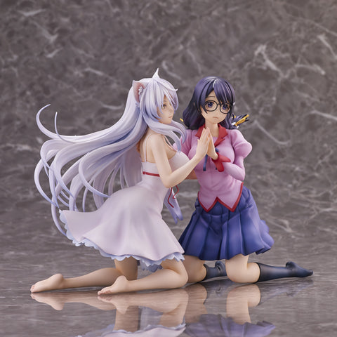 [Union Creative] Nekomonogatari Kuro: Black Hanekawa & Hanekawa Tsubasa (2 figures set Reissue)