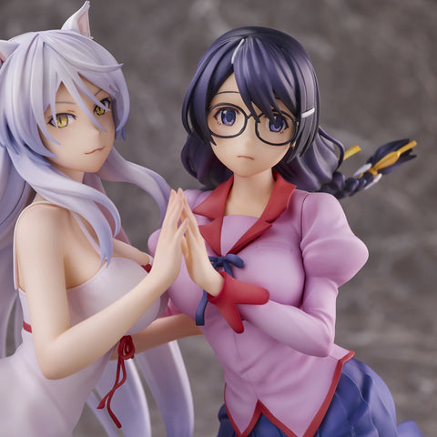 [Union Creative] Nekomonogatari Kuro: Black Hanekawa & Hanekawa Tsubasa (2 figures set Reissue)