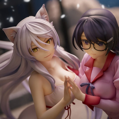 [Union Creative] Nekomonogatari Kuro: Black Hanekawa & Hanekawa Tsubasa (2 figures set Reissue)