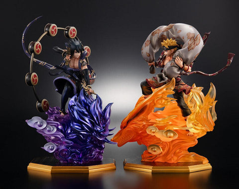 [MegaHouse] Precious G.E.M. Series: Naruto Shippuuden - Uchiha Sasuke & Uzumaki Naruto (Limited Edition)