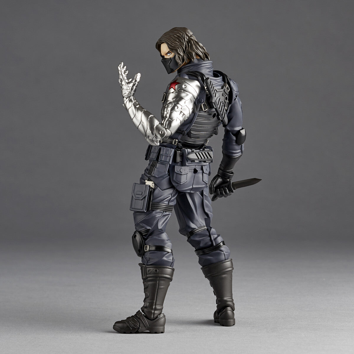 [Kaiyodo] Amazing Yamaguchi/ Revoltech: Captain America - Winter Soldier (Bucky Barnes)