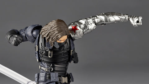 [Kaiyodo] Amazing Yamaguchi/ Revoltech: Captain America - Winter Soldier (Bucky Barnes)