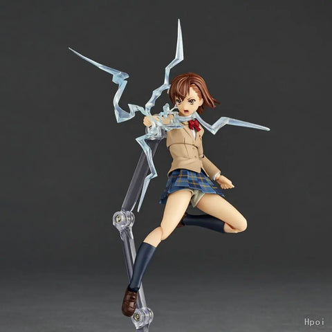 [Kaiyodo] Amazing Yamaguchi/ Revoltech: A Certain Scientific Railgun T - Shigaraki Tomura - Misaka Mikoto - Winter Uniform Ver.
