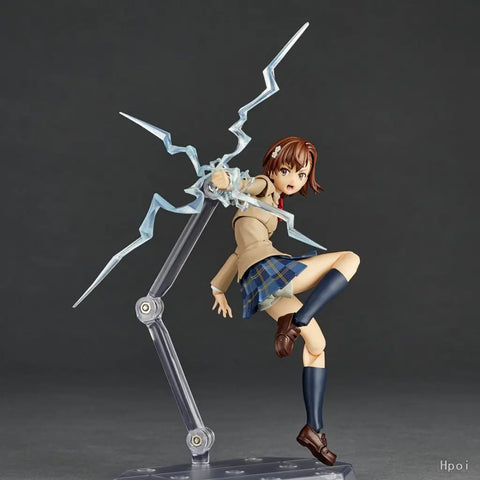 [Kaiyodo] Amazing Yamaguchi/ Revoltech: A Certain Scientific Railgun T - Shigaraki Tomura - Misaka Mikoto - Winter Uniform Ver.