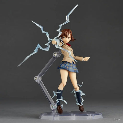 [Kaiyodo] Amazing Yamaguchi/ Revoltech: A Certain Scientific Railgun T - Shigaraki Tomura - Misaka Mikoto - Winter Uniform Ver.