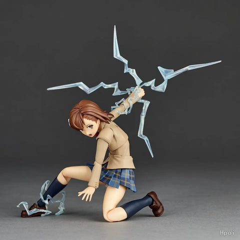 [Kaiyodo] Amazing Yamaguchi/ Revoltech: A Certain Scientific Railgun T - Shigaraki Tomura - Misaka Mikoto - Winter Uniform Ver.