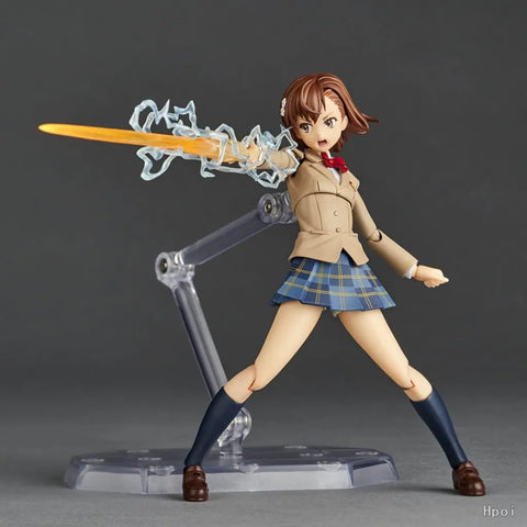 [Kaiyodo] Amazing Yamaguchi/ Revoltech: A Certain Scientific Railgun T - Shigaraki Tomura - Misaka Mikoto - Winter Uniform Ver.