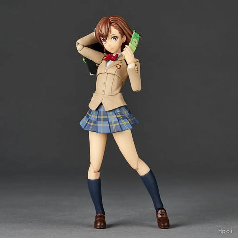 [Kaiyodo] Amazing Yamaguchi/ Revoltech: A Certain Scientific Railgun T - Shigaraki Tomura - Misaka Mikoto - Winter Uniform Ver.