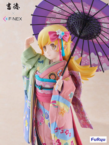 [FuRyu] Yoshinori x F:NEX: Monogatari Series - Oshino Shinobu 1/4 - Nihon Ningyou Ver. (Limited Edition)