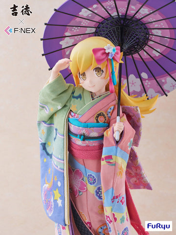 [FuRyu] Yoshinori x F:NEX: Monogatari Series - Oshino Shinobu 1/4 - Nihon Ningyou Ver. (Limited Edition)