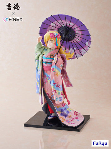 [FuRyu] Yoshinori x F:NEX: Monogatari Series - Oshino Shinobu 1/4 - Nihon Ningyou Ver. (Limited Edition)