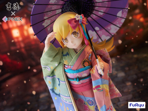 [FuRyu] Yoshinori x F:NEX: Monogatari Series - Oshino Shinobu 1/4 - Nihon Ningyou Ver. (Limited Edition)