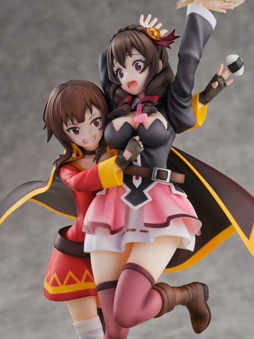 [eStream] Shibuya Scramble Figure: Kono Subarashii Sekai ni Bakuen o! - Chomusuke & Megumin & Yunyun - Futari wa Tomodachi Ver.