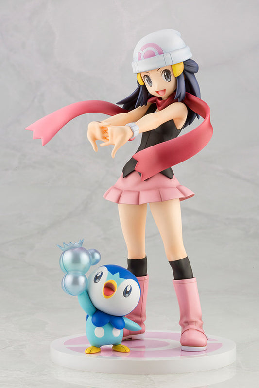 [Kotobukiya] ARTFX J: Pokemon - Hikari with Piplup 1/8 (Reissue)