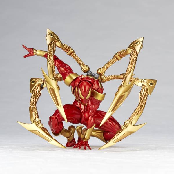 [Kaiyodo] Amazing Yamaguchi (023) / Revoltech: Spider-Man - Iron Spider (Reissue)