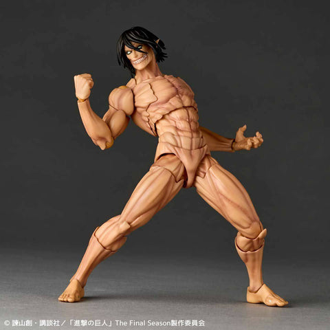 [Kaiyodo] Amazing Yamaguchi / Revoltech: Attack On Titan: Eren Titan (Limited + Bonus) (Reissue)