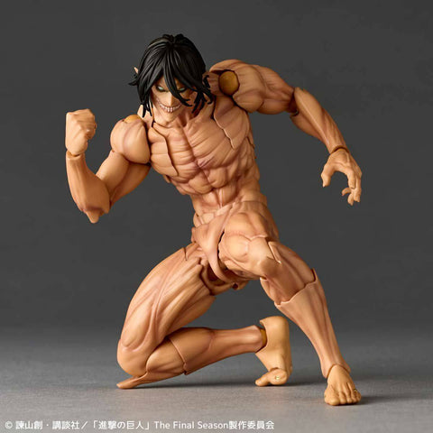 [Kaiyodo] Amazing Yamaguchi / Revoltech: Attack On Titan: Eren Titan (Limited + Bonus) (Reissue)