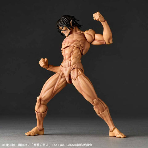 [Kaiyodo] Amazing Yamaguchi / Revoltech: Attack On Titan: Eren Titan (Limited + Bonus) (Reissue)