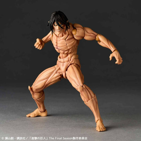 [Kaiyodo] Amazing Yamaguchi / Revoltech: Attack On Titan: Eren Titan (Limited + Bonus) (Reissue)