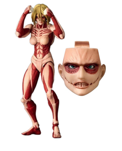 [Kaiyodo] Amazing Yamaguchi / Revoltech: Attack on Titan - Female Titan (Limited + Bonus)