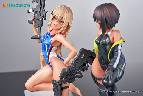 [Ensoutoys /Good Smile Company] ARMS NOTE: Sueibu no Buchou-chan & Kouhai-Chan 1/7