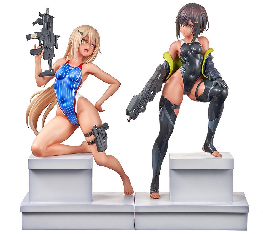 [Ensoutoys /Good Smile Company] ARMS NOTE: Sueibu no Buchou-chan & Kouhai-Chan 1/7