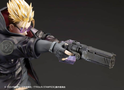 [Kotobukiya] ARTFX J: Trigun Stampede - Vash the Stampede 1/8 - The Gunman In Black Ver. (Limited + Bonus)