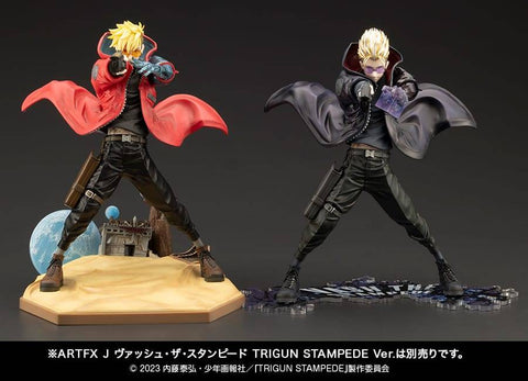 [Kotobukiya] ARTFX J: Trigun Stampede - Vash the Stampede 1/8 - The Gunman In Black Ver. (Limited + Bonus)