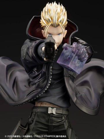 [Kotobukiya] ARTFX J: Trigun Stampede - Vash the Stampede 1/8 - The Gunman In Black Ver. (Limited + Bonus)