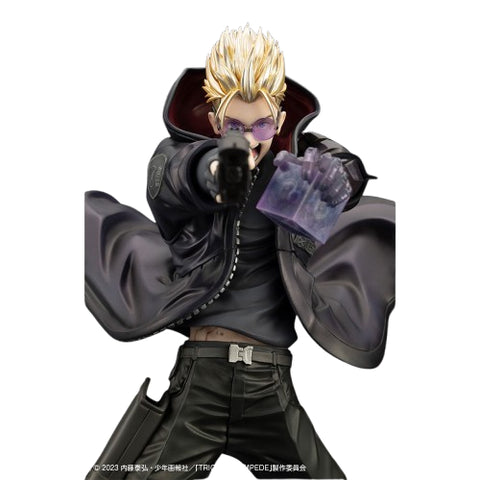 [Kotobukiya / Toho] ARTFX J: Trigun Stampede - Vash the Stampede 1/8 - The Gunman In Black Ver. (Limited + Bonus)