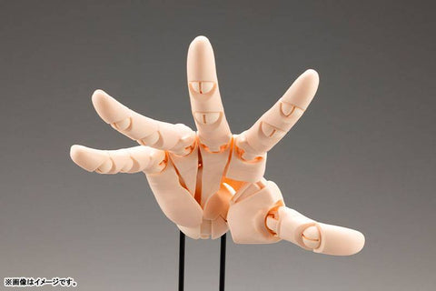 [Kotobukiya] ARTIST SUPPORT ITEM: Hand Model - Left (Pale Orange Ver.)