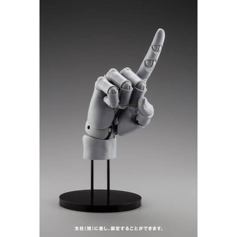 [Kotobukiya] ARTIST SUPPORT ITEM: Hand Model - Right - feat. Takahiro Kagami (Gray Ver.) (Reissue)