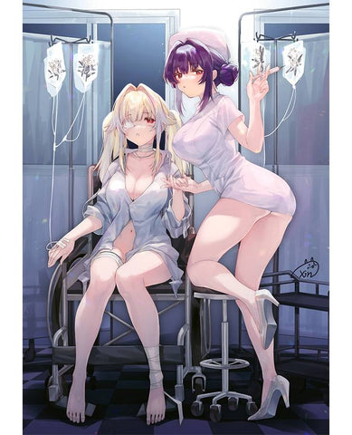 [Hotvenus / Native] Creator's Collection: Original Character - Yuri & Stella 1/4 - Hospital Ver. (Limited 2 Figures Set + Bonus)