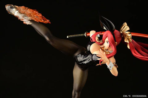 [Orca Toys] FAIRY TAIL: Erza Scarlet 1/6 - High Kick ver., Black Bunny