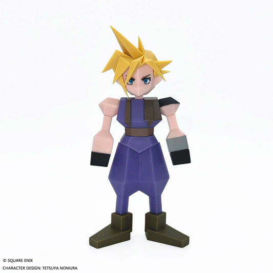 [Square Enix] Final Fantasy VII: Polygon Soft Vinyl Figure - Cloud Strife