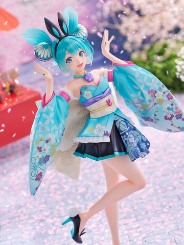 [FuRyu] F:NEX: Piapro Characters - Hatsune Miku 1/7 - Wa-Bunny Ver. (Limited + Bonus)